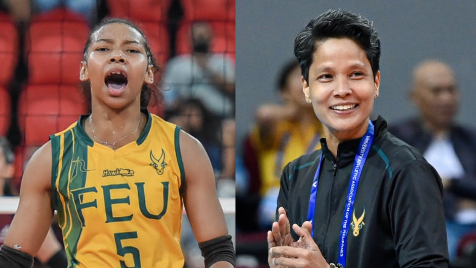 How FEU setter Tin Ubaldo gains invaluable lessons from legendary playmaker Tina Salak